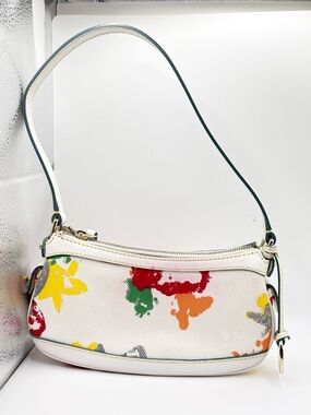 Dooney & Bourke Y2K Retro Graffiti Painted Bag